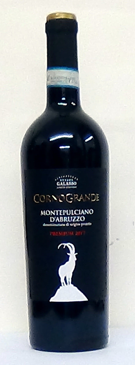 2017 Montepulciano d’ Abruzzo Premium Corno Grande Italy - Red Wines -