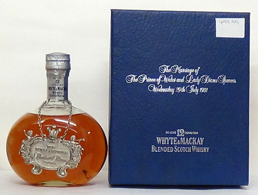Whyte & Mackay De Luxe 12 Year Old To Commemorate the marriage of the