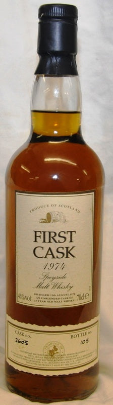Dallas Dhu - First Cask 1974 - Speyside - 23 year old 46% vol - Whiske