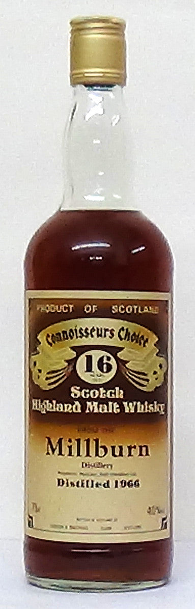 1966 Milburn Highland Malt 16 year old - M&M Personal Vintners Ltd