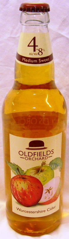 Oldfields Orchard - Medium Sweet 4.8% - Cider and Perry - M&M Personal