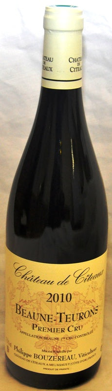 Beaune-Teurons, Beane 1er Cru - AOC. Chateau de Citeaux - Philippe Bou