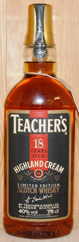 Teacher's - 18 year old - Blend - 750 ml - 40% vol - Whiskey - M&M Per