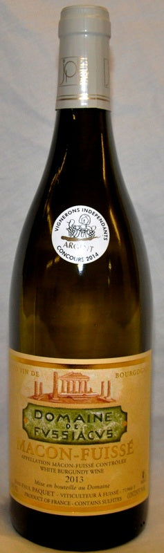 Mâcon-Fuissé - A/C Cuvee Fussiacus - 2015 - White Wines - Burgundy Win