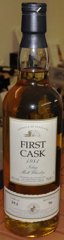 Caol Ila - First Cask 1981 - Islay - 21 year old 46% vol - Whiskey - M