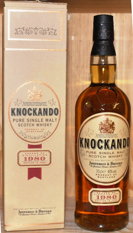 Knocando - Vintage 1980 - Speyside - 700ml - 40% vol - Whiskey - M&M P