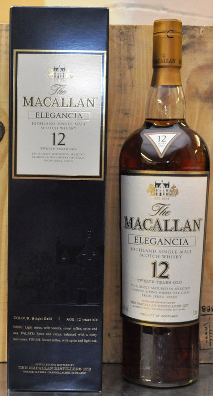 The Macallan - Elegancia - 12 year old - 1 litre - 40% vol - Whiskey -