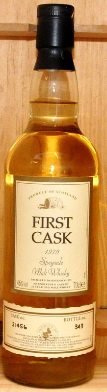 Auchroisk - First Cask 1979 - Speyside - 26 year old 46% vol - Whiskey