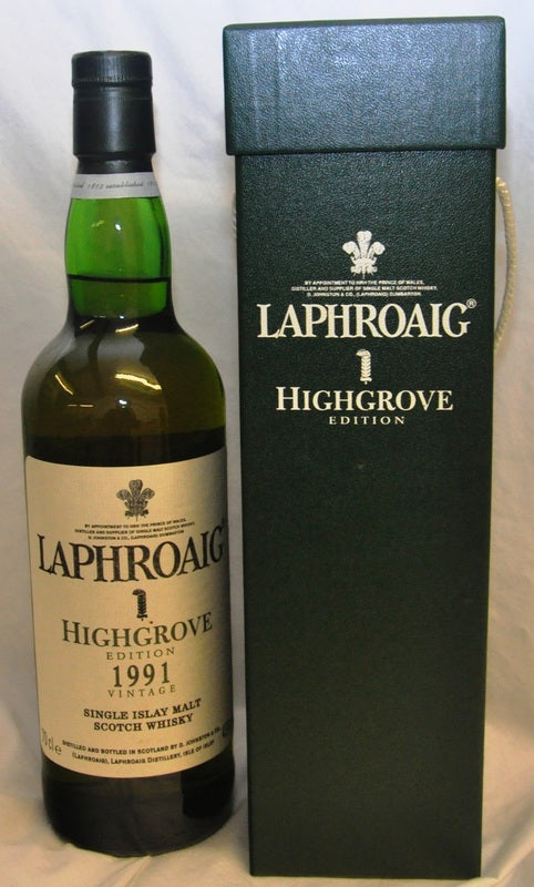 Laphroaig - Highgrove Edition 1991 - Isaly - 23 year old 43% vol - Whi