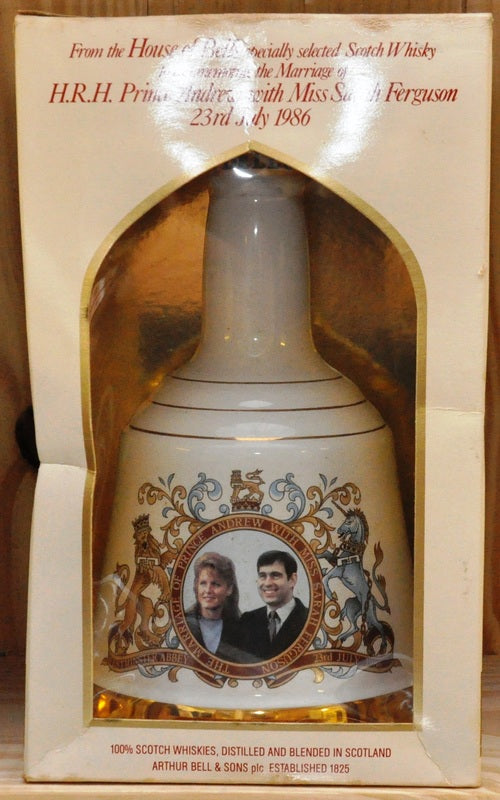 Bell's - Ceramic bell decanter - Blend - Andrew Wedding 1986 - 750 ml