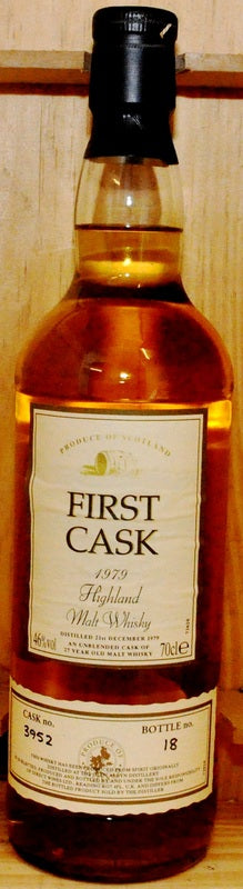 Glen Albyn - First Cask 1979- Speyside - 25 year old 46% vol - Whiskey