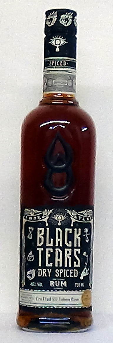 Black Tears Dry Spiced Rum Cuban