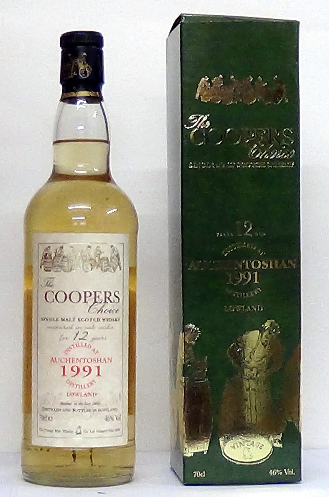 Coopers Choice Auchentoshan 12 Year Old Lowland Malt - Scottish Whiske