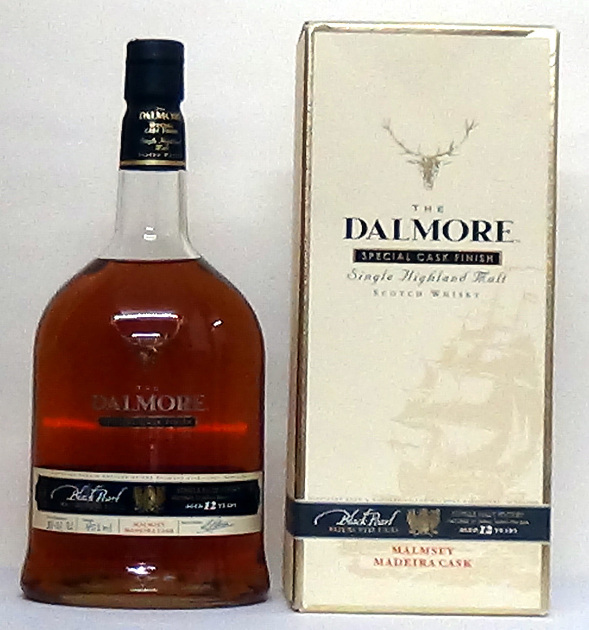 Dalmore “Black Pearl” 12 Year Old Malmsey Cask Finish 1 Litre - Scotti