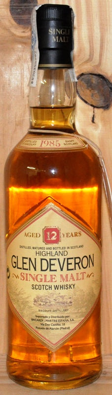 Glen Deveron - Highland - 12 year old - 1985 - 700 ml - 40% vol - Whis