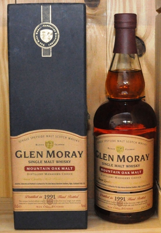 Glen Moray - Mountain Oak Malt - 1991 - 60.5% - Whiskey - M&M Personal