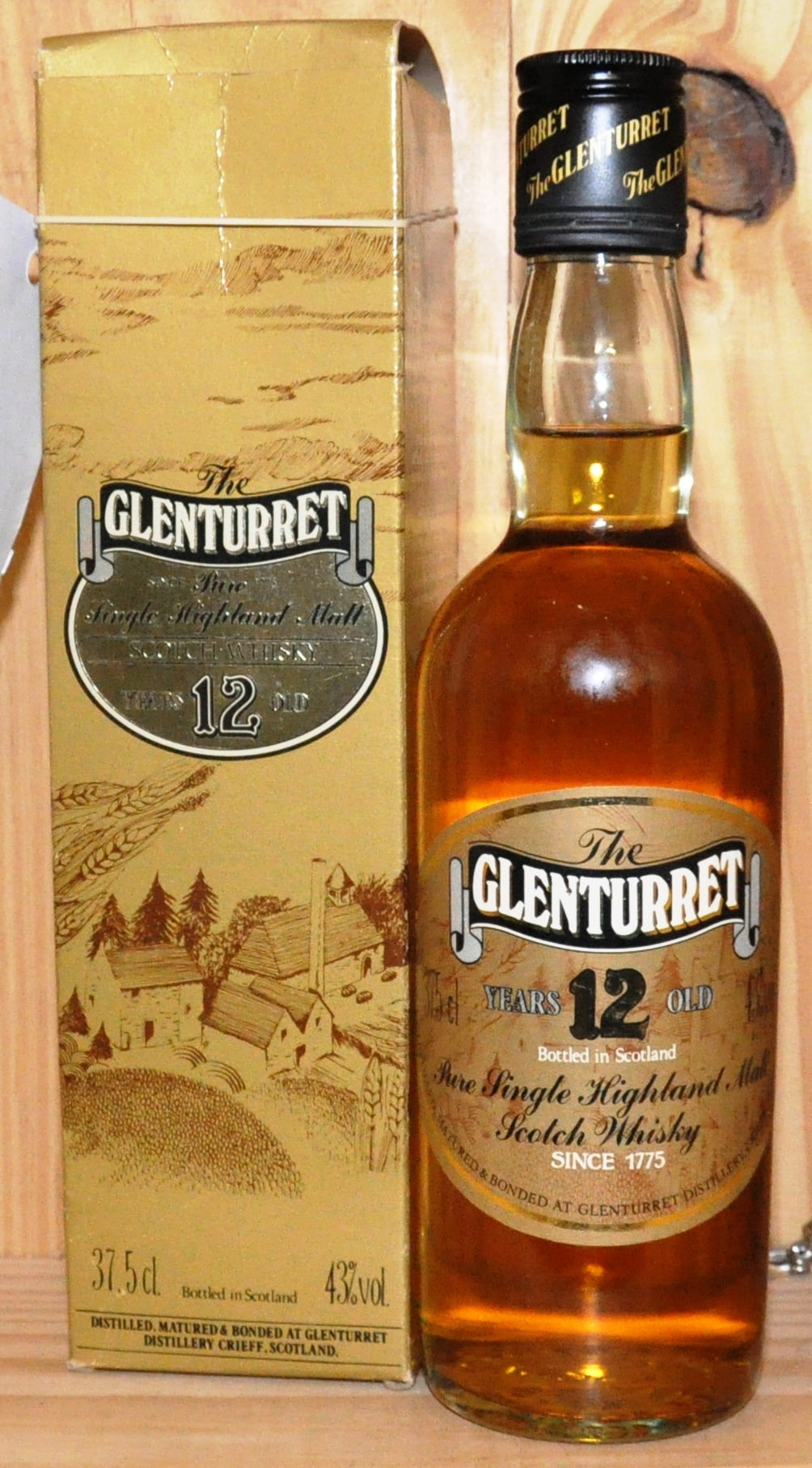 Glenturret - 12 year old - 375 ml - 43% vol - Whiskey - M&M Personal V