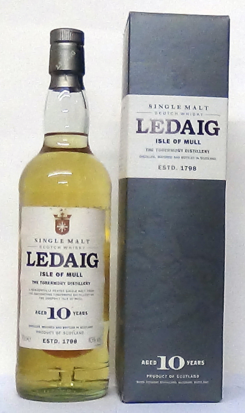 Ledaig 10 yo (43%, OB, +/-2009) Isle of Mull - Whiskey - M&M Personal