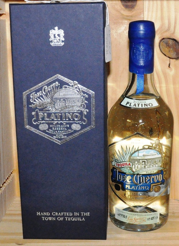 Jose Cuervo - Platino 100% Agave Reserva - Silver Tequila 40% (700ml)