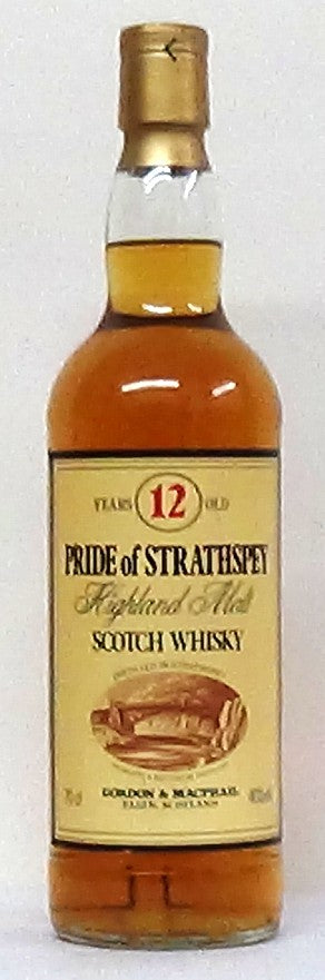 Pride of Strathspey Highland Malt 12 Year Old Listed no photo website