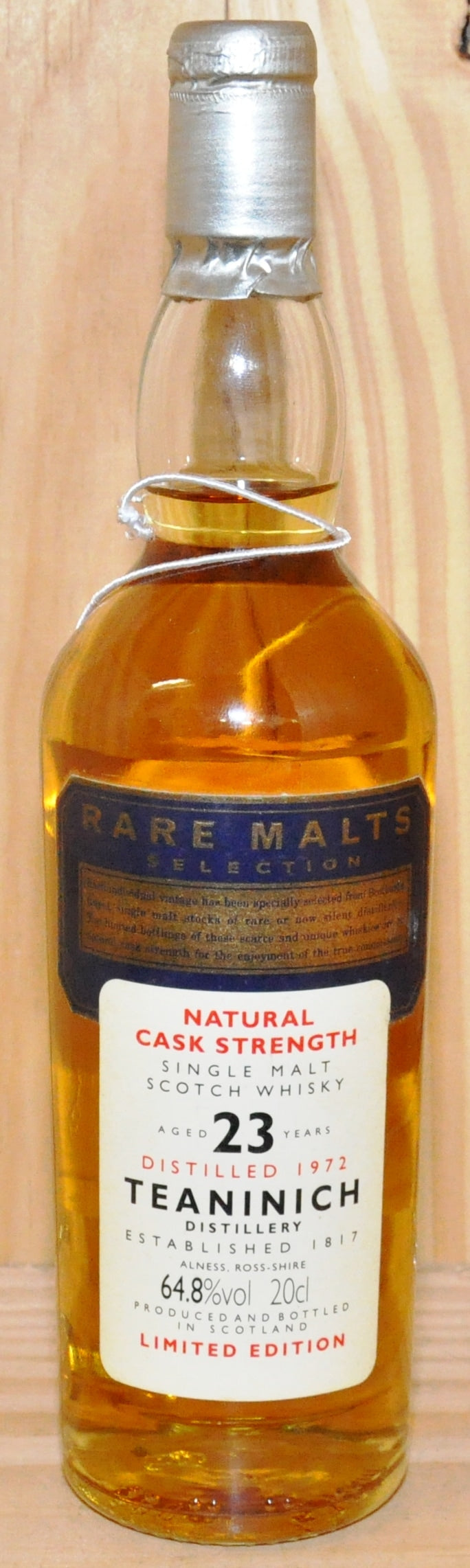 Teaninich - Single Malt - 23 year old - 64.8% - 200ml. - Whiskey - M&M