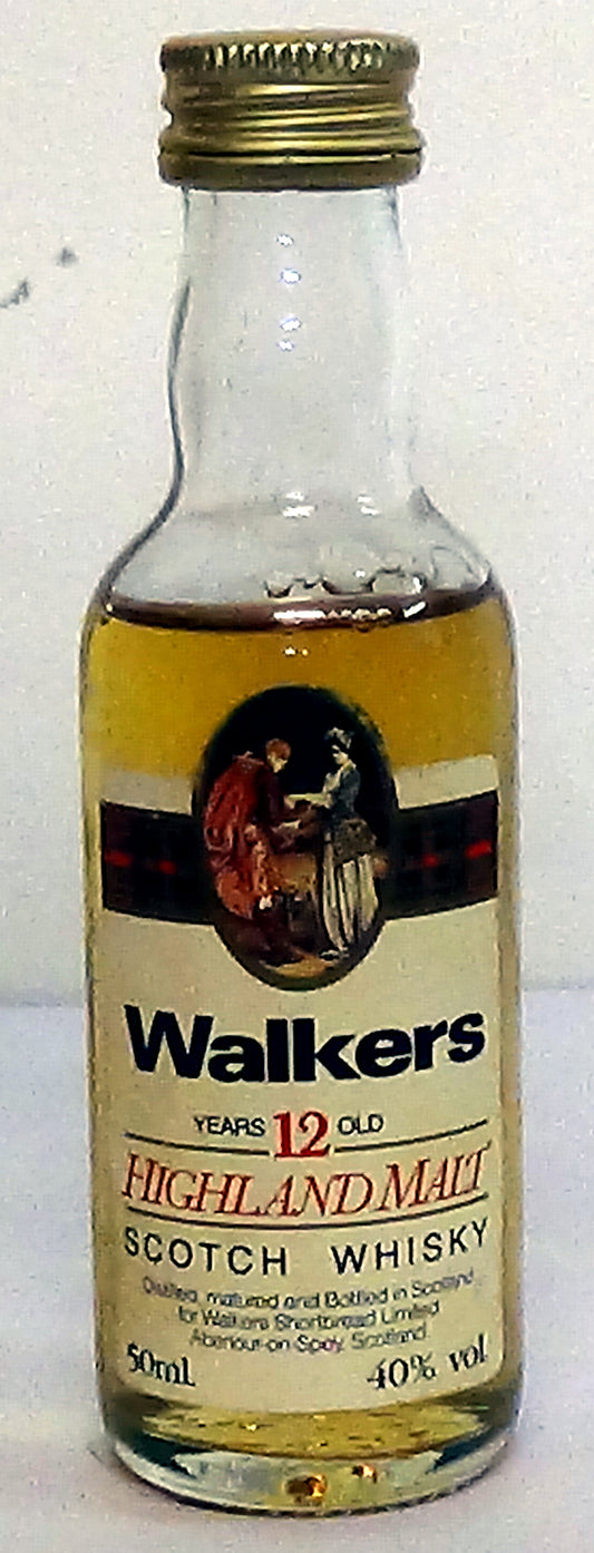 Walkers 12 YO Highland Malt 5cl