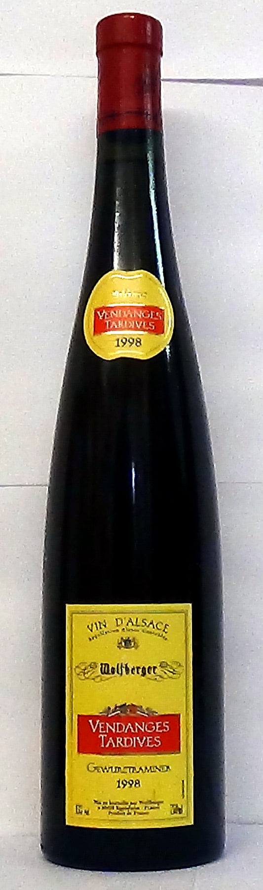 1998 Wolfberger Gewurztraminer Vendanges Tardives, Alsace, France