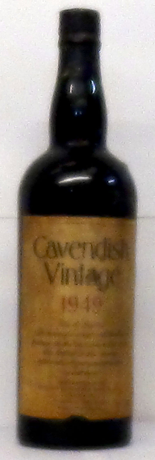 1949 Cavendish Vintage Vin de Liqueur Red South Africa Fortified Wine
