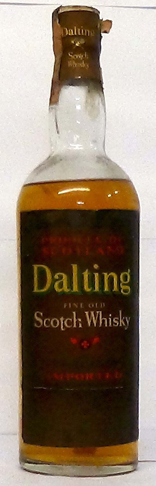1960s Dalting Fine Old Scotch