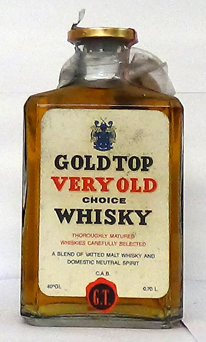 1960s Gold Top Very Old Choice Whisky