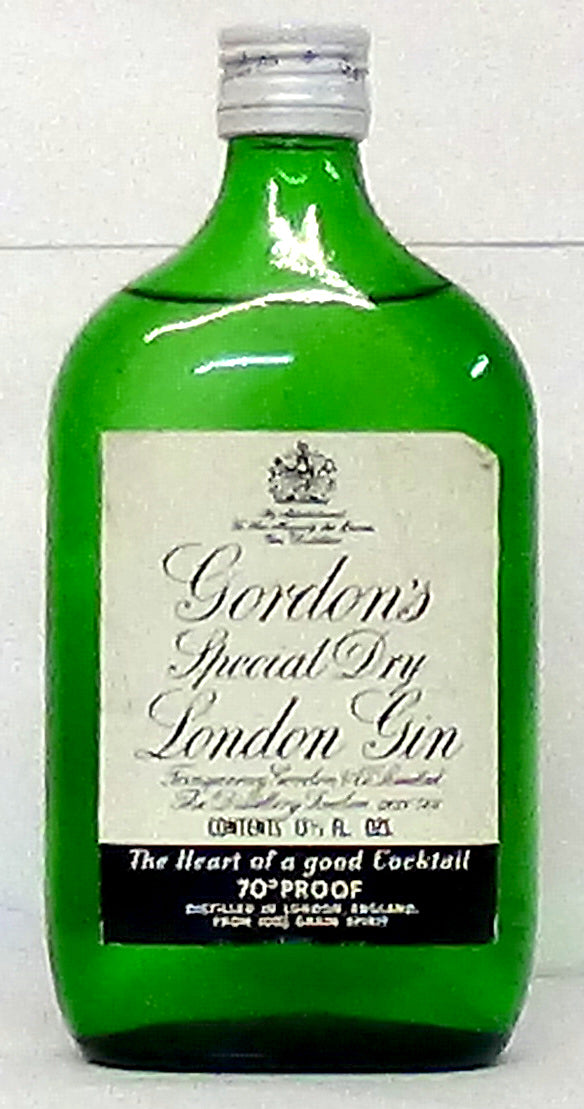 1960s Gordon's Special Dry London Gin 13 1/3 Fl oz