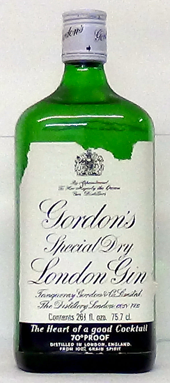 1960s Gordon's Special Dry London Gin 26 ⅔ Fl oz