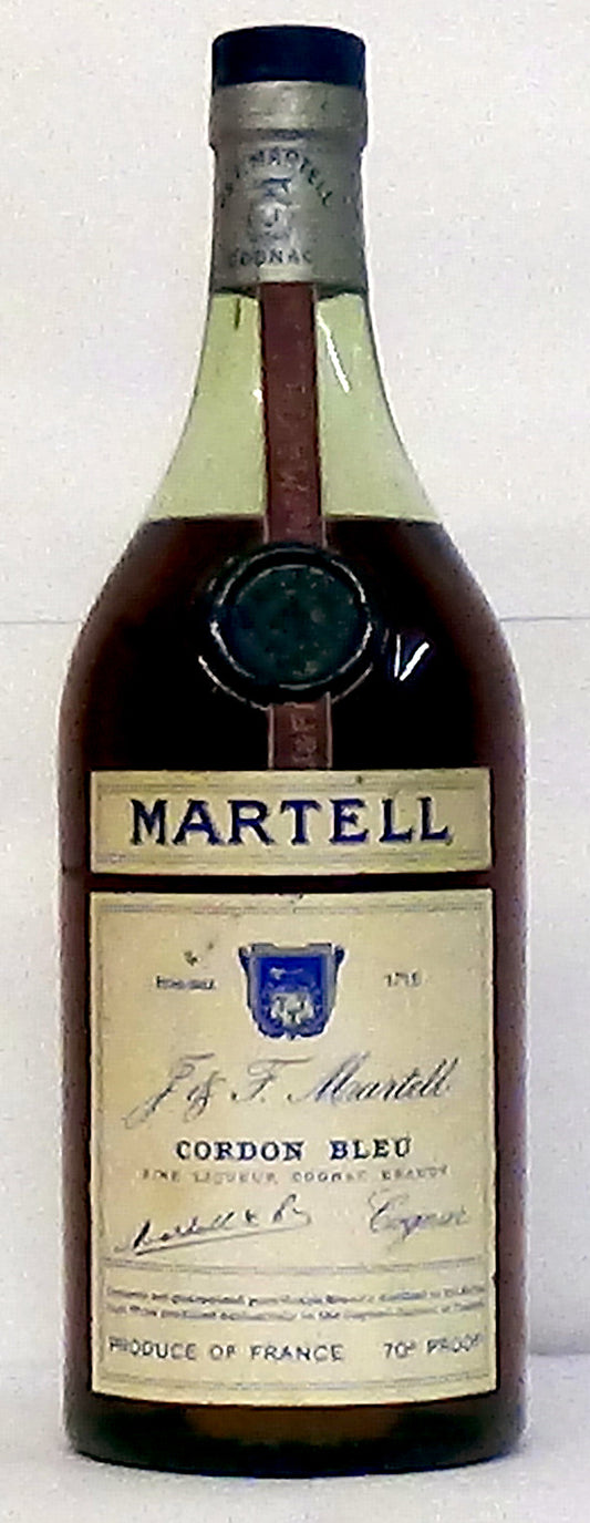 1960s Martell Cordon Bleu Cognac 26 fl oz