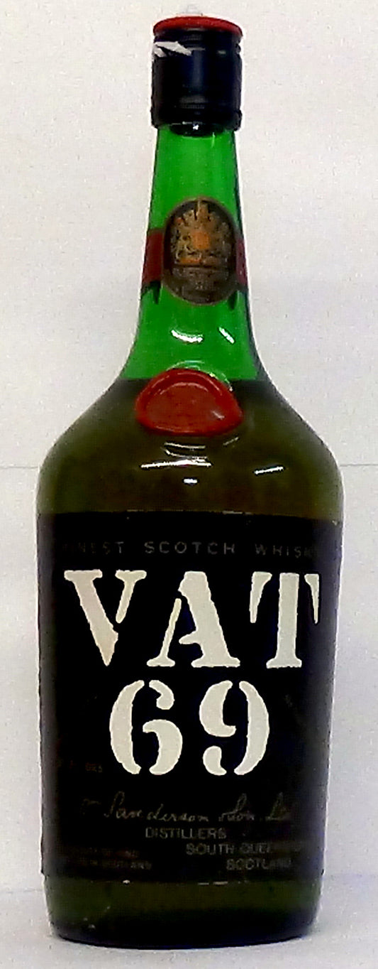 1960s Vat 69 35 fl oz (South Queensferry Era)