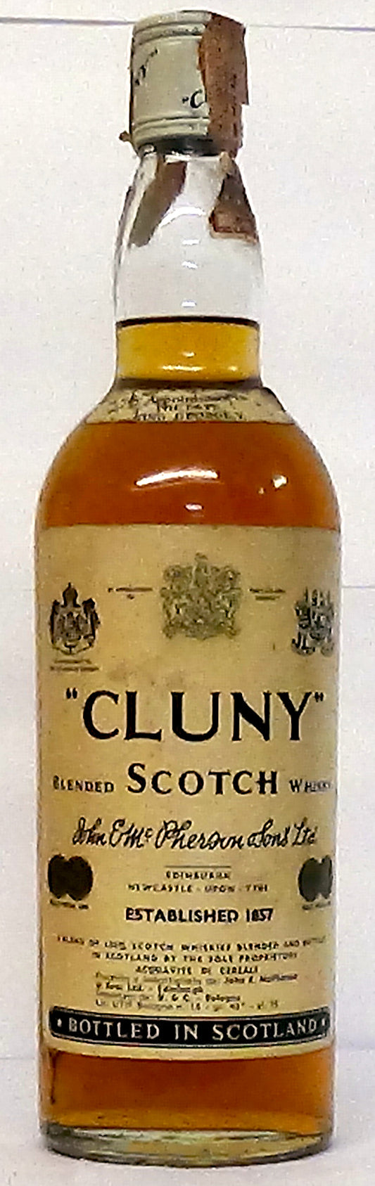 1970s Cluny Blended Scotch Whisky