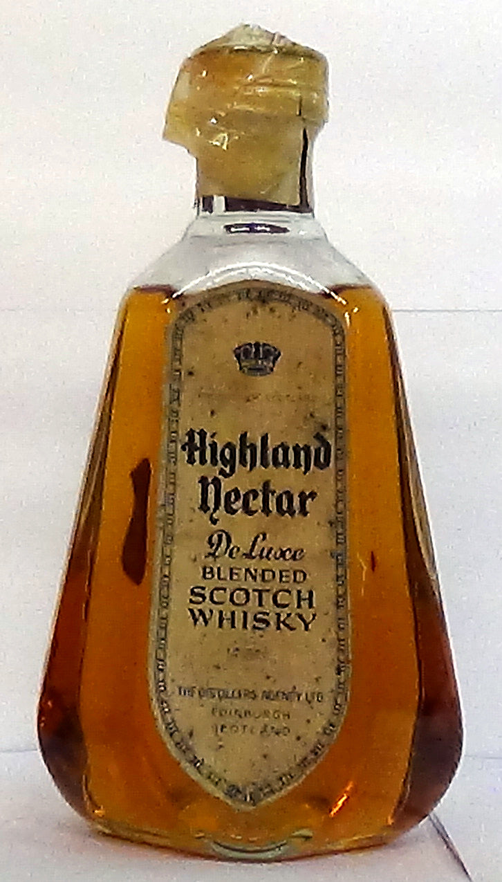 1970s Highland Nectar De Luxe Scotch Whisky