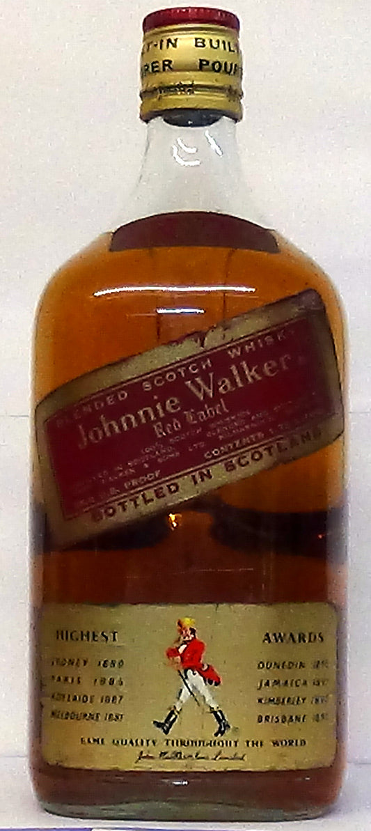 1970s Johnnie Walker Red Label 1.75 Litre, 86.8 U.S. proof