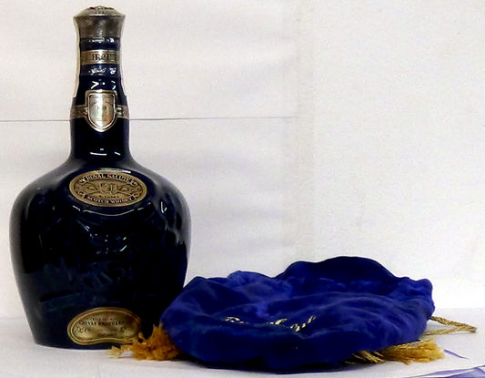1970s Royal Salute 21 Year Sapphire Flagon