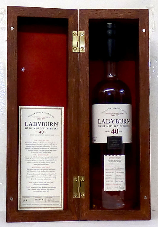 1974 Ladyburn 40 Year Old, Private Cask Collection 2014 Bottling with Presentation Case