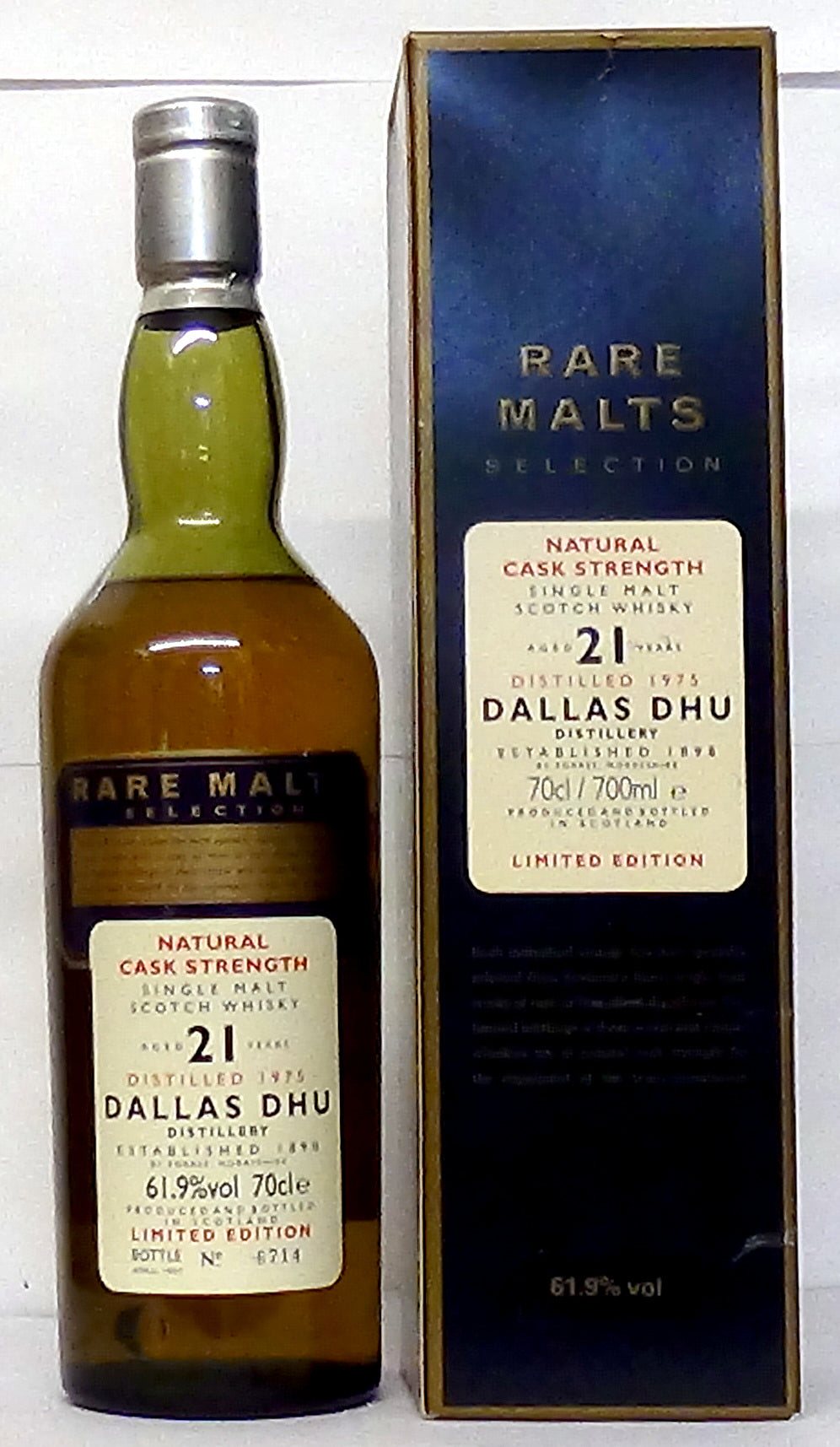 1975 Dallas Dhu 21 Year Old 61.9% Rare Malts Selection