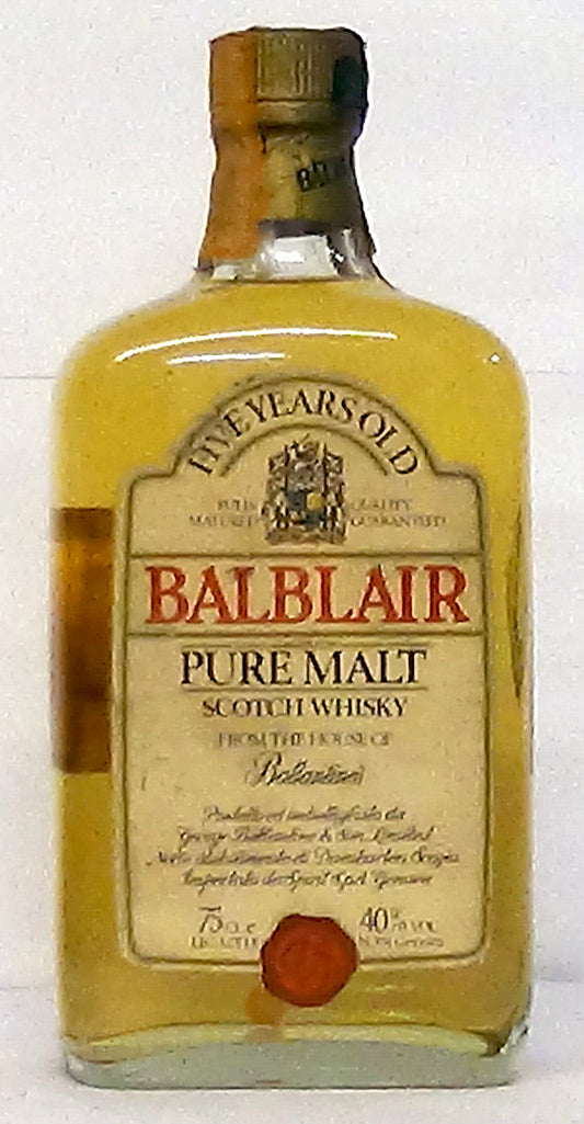 1980s Balblair 5 Year Old Pure Malt