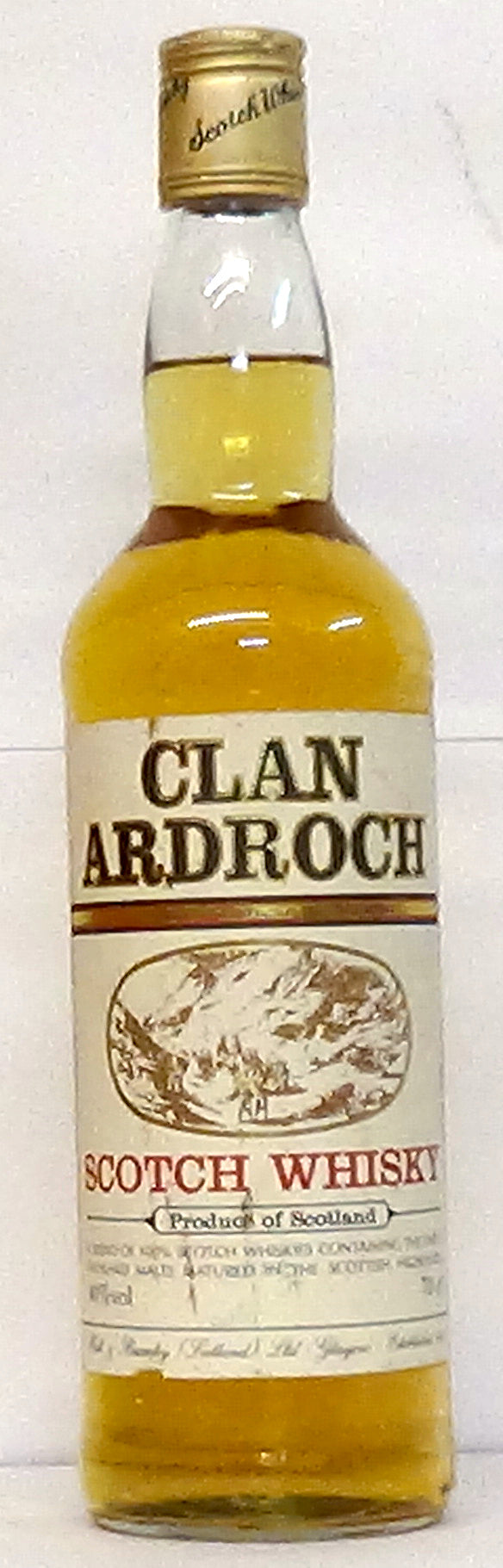 1980s Clan Ardroch Scotch