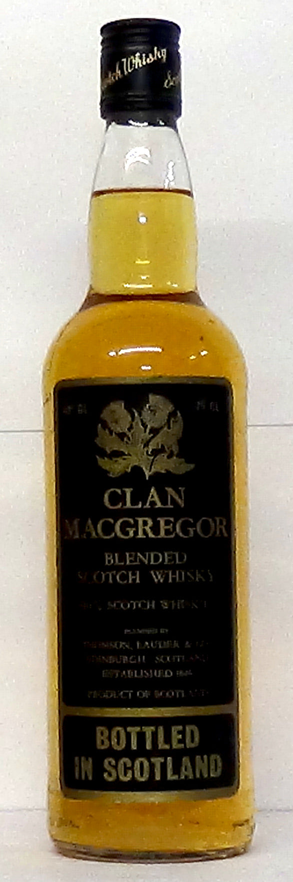 1980s Clan Macgregor Blended Scotch 43%
