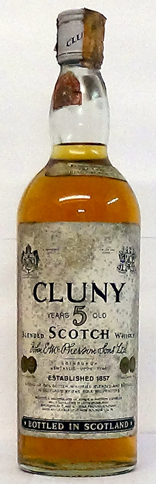 1980s Cluny 5 Year Old Blended Scotch Whisky