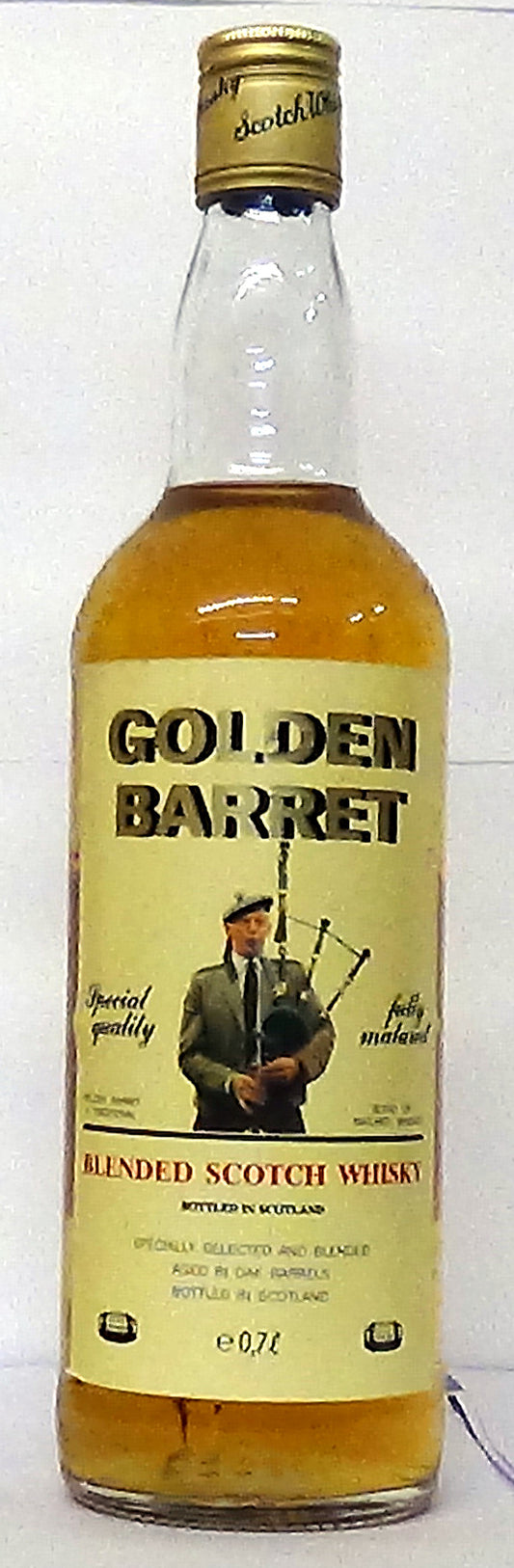 1980s Golden Barret Blended Scotch