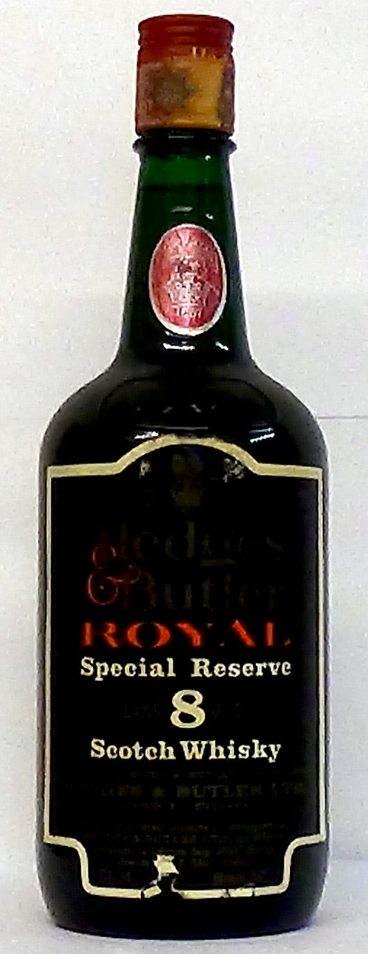 1980s Hedges and Butler 8 Year Old Royal Special Reserve