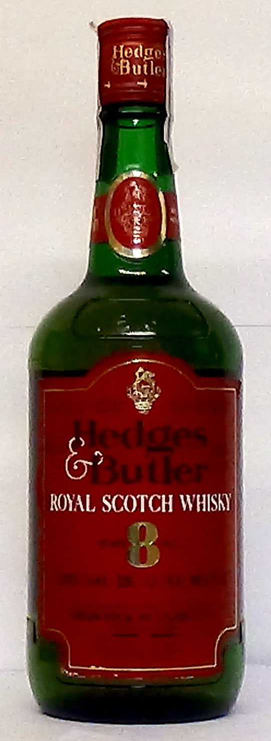 1980s Hedges & Butler 8 Year Old Royal Scotch