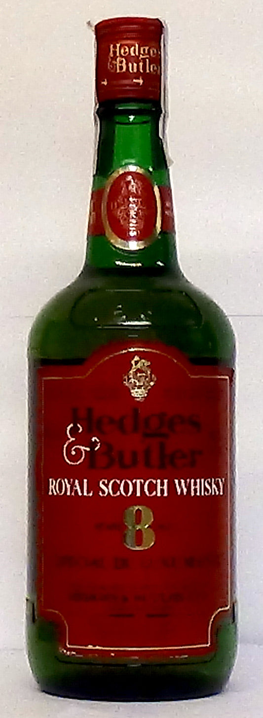 1980s Hedges & Butler 8 Year Old Royal Scotch