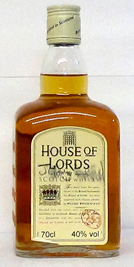 1980s House of Lords Deluxe Blended Scotch 40% Abv