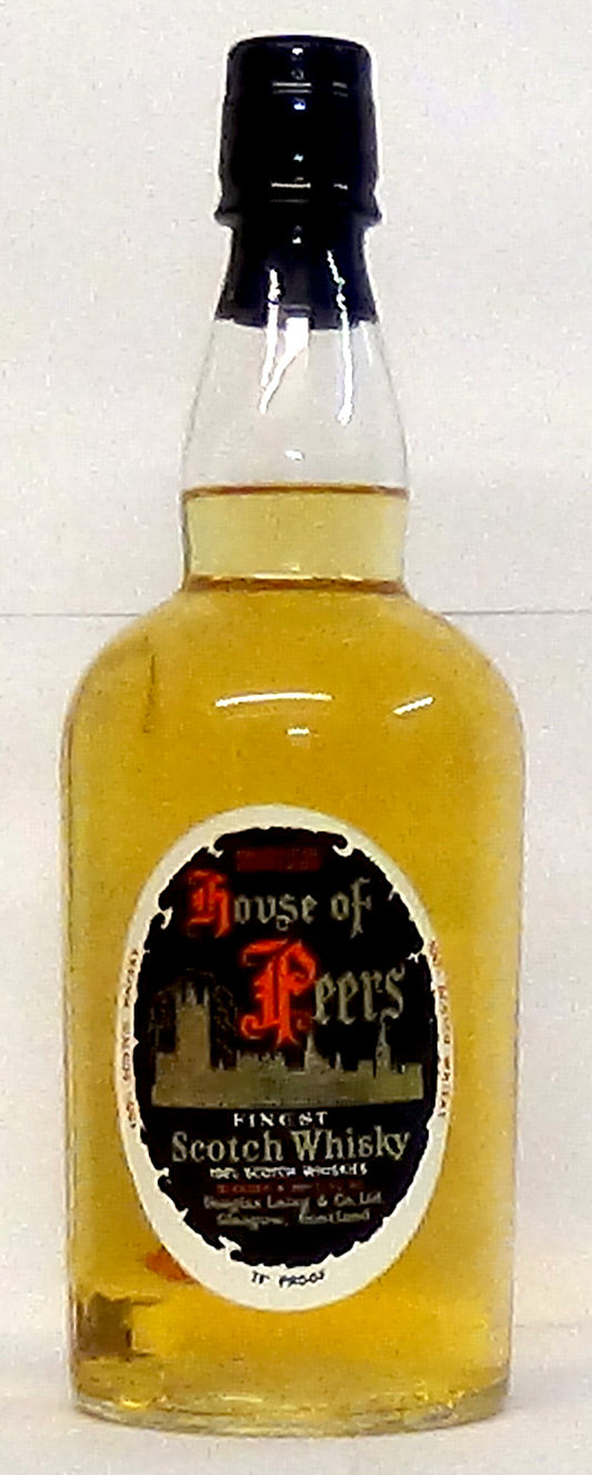 1980s House of Peers Finest Scotch 75 Proof